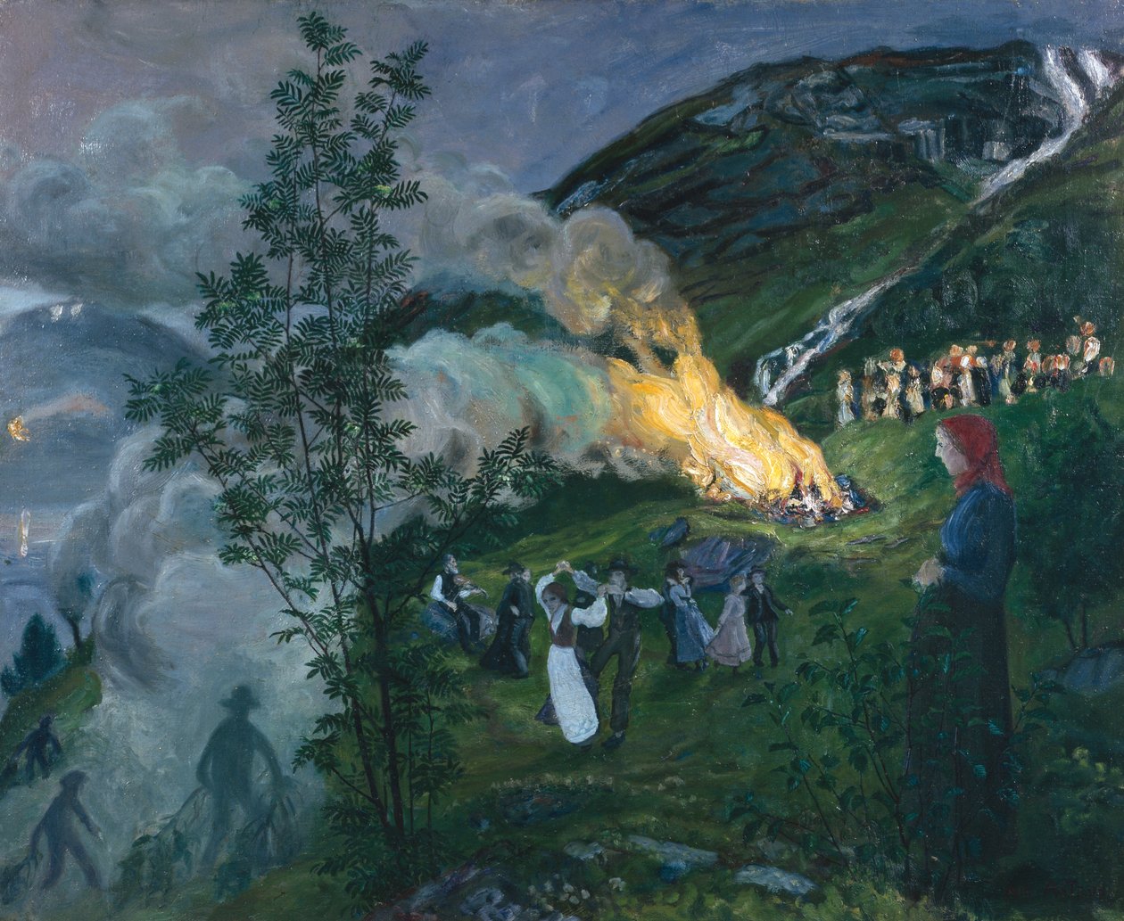 Szentiván tűz alkotó: Nikolai Astrup