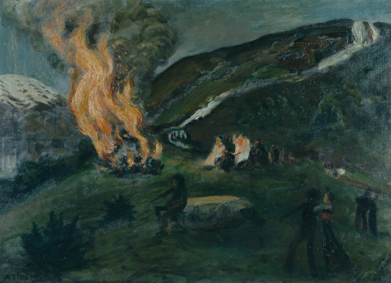 Szentiván tűz alkotó: Nikolai Astrup