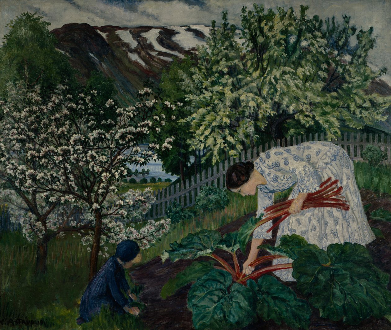 Rebarbara alkotó: Nikolai Astrup