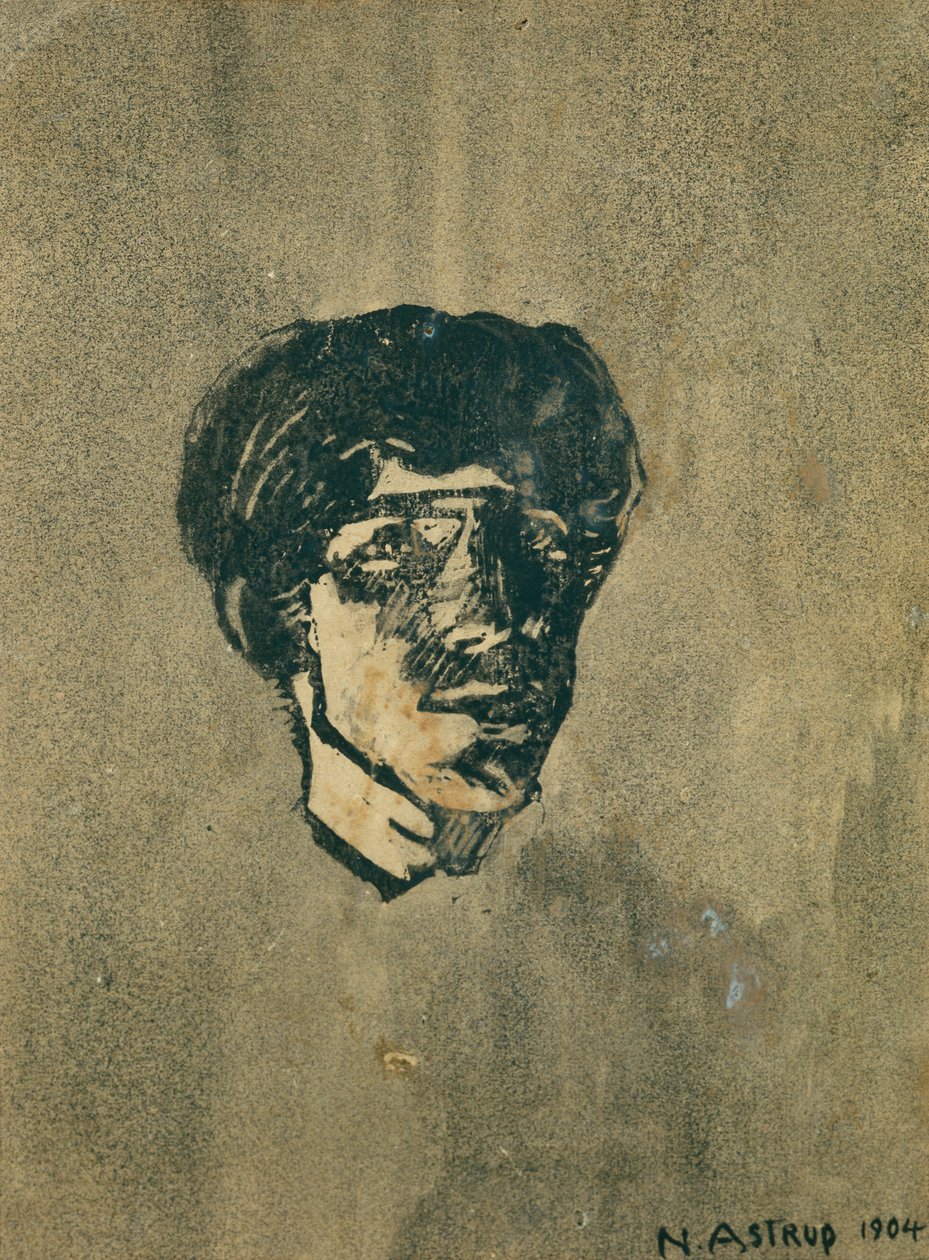 Kis önarckép alkotó: Nikolai Astrup
