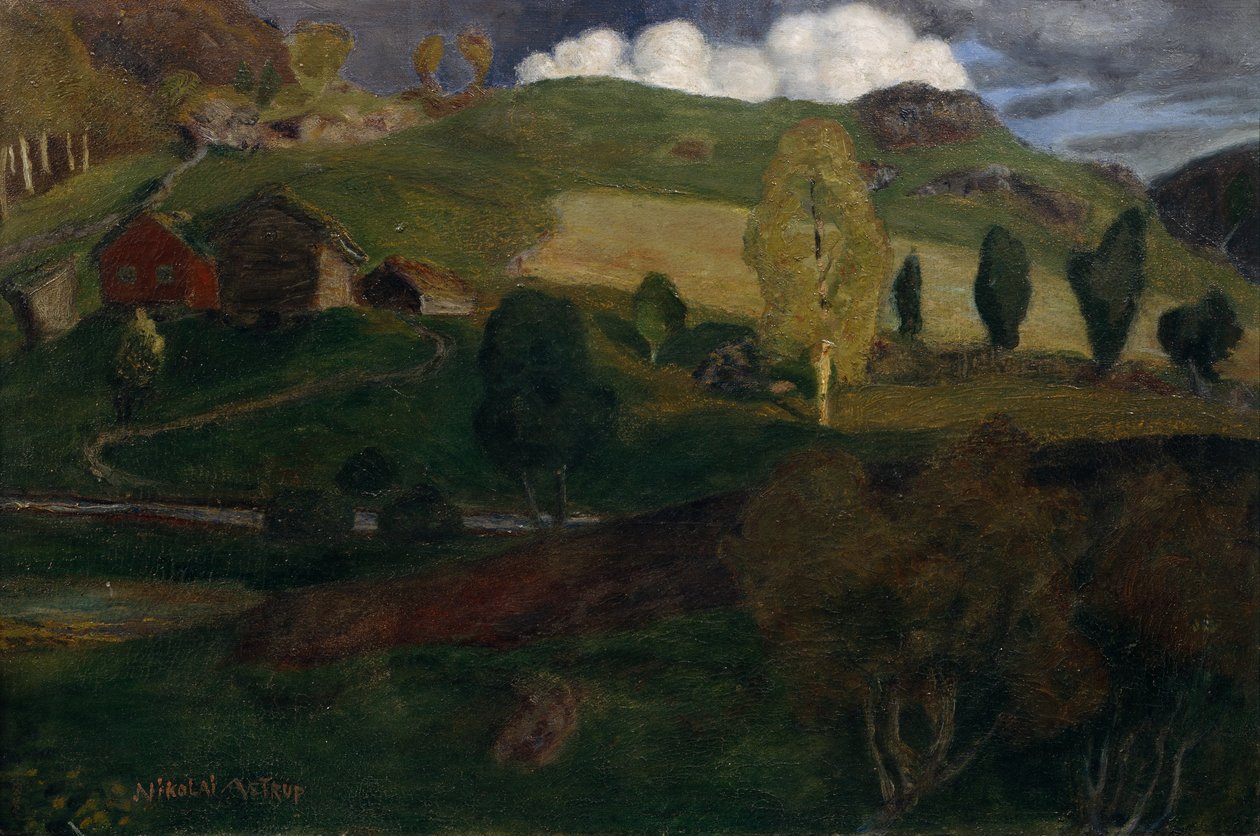 Tavaszi este alkotó: Nikolai Astrup