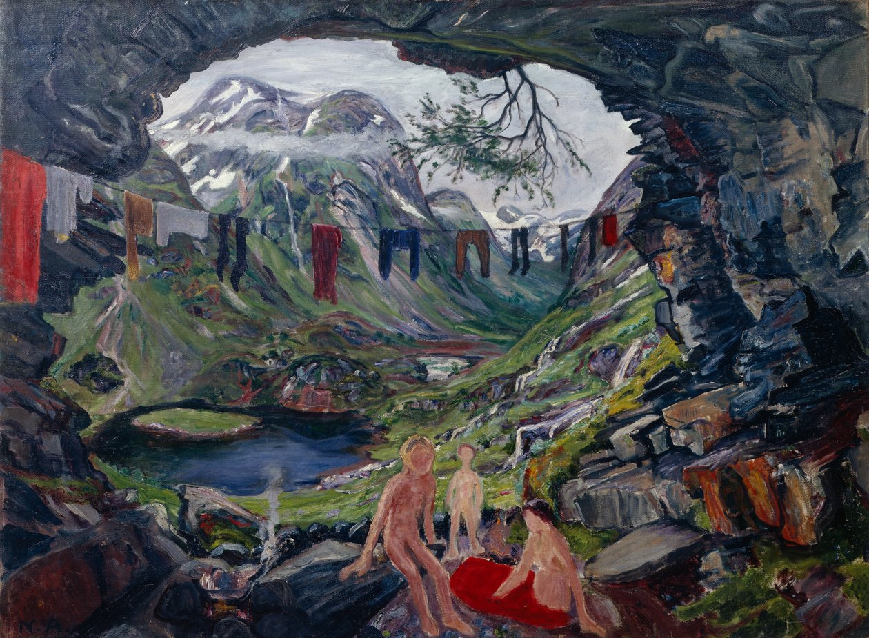 A barlang alkotó: Nikolai Astrup