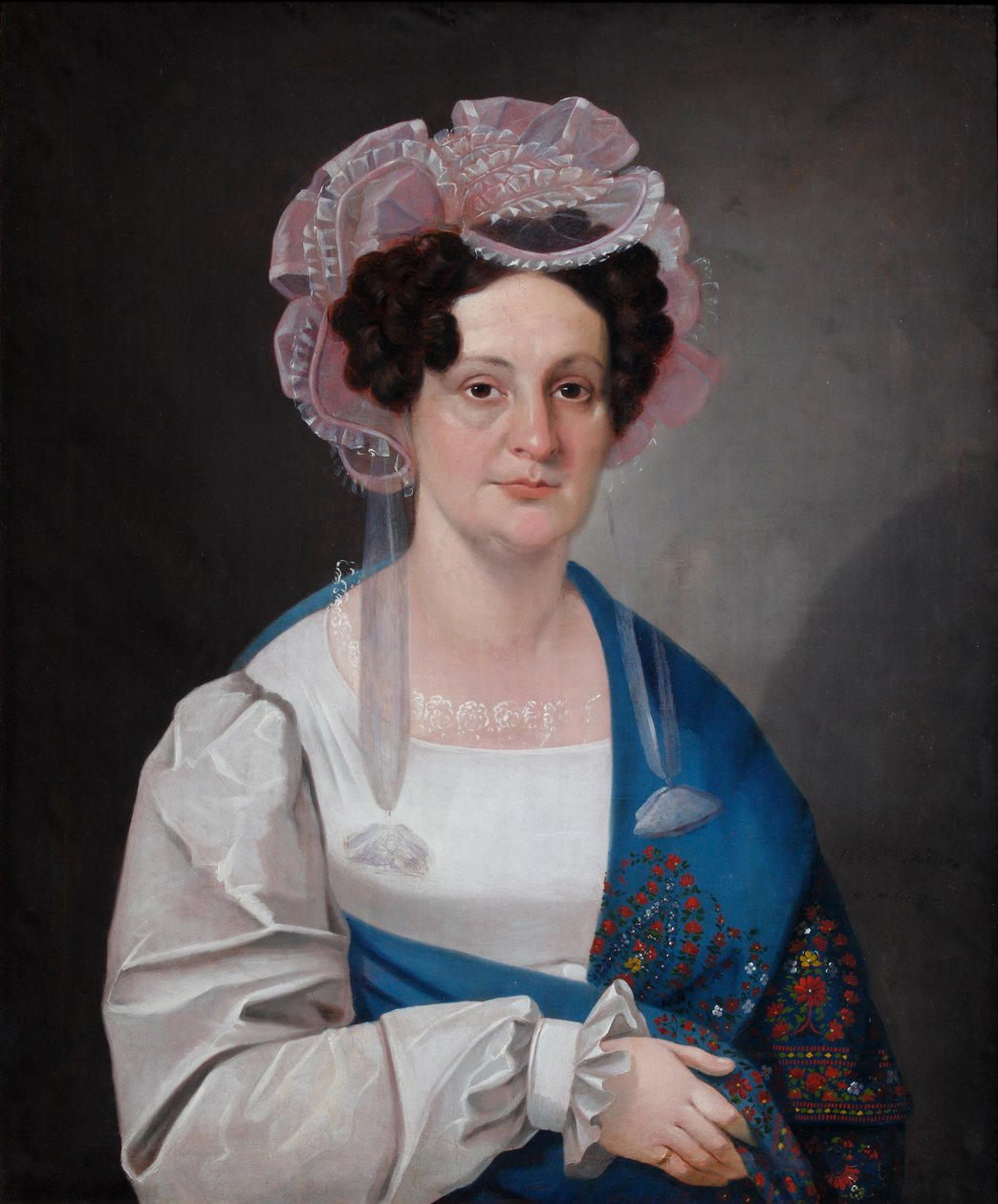 Olga Matvejevna Golovina portréja, született Dashkova 1798-1840, 1828 alkotó: Nikolai Dmitrievich Mylnikov