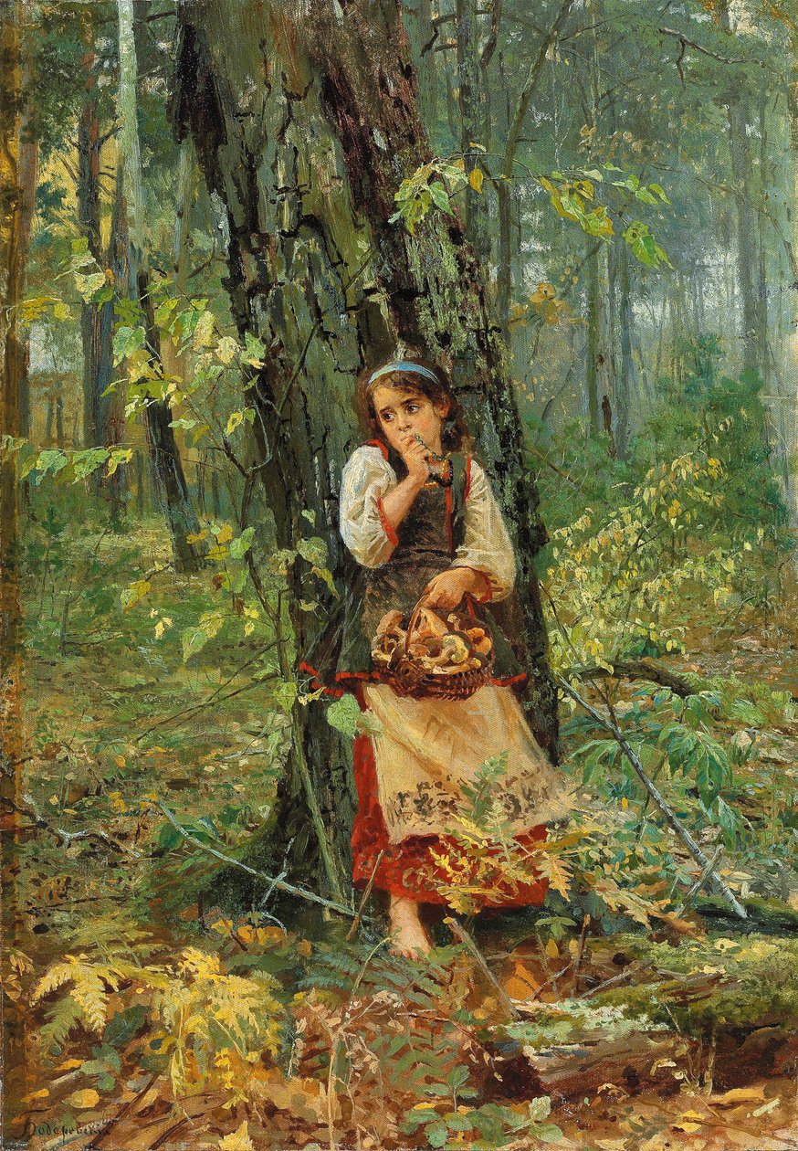 Az erdő mélyén, alkotó: Nikolai K. Bodarevski