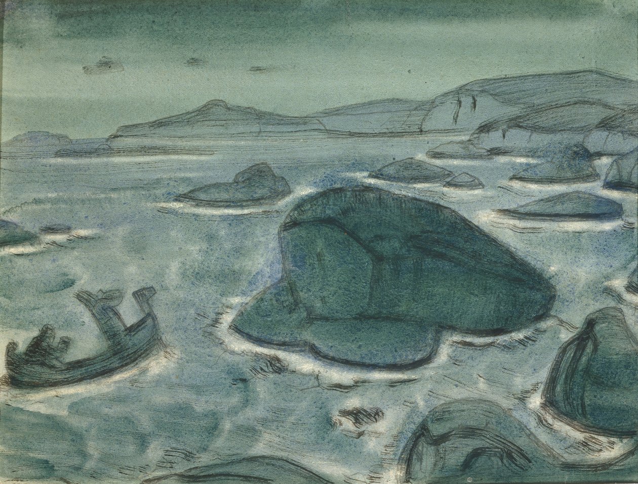 Kriemhild óriásnő, 1915 alkotó: Nikolai Konstantinowitsch Roerich