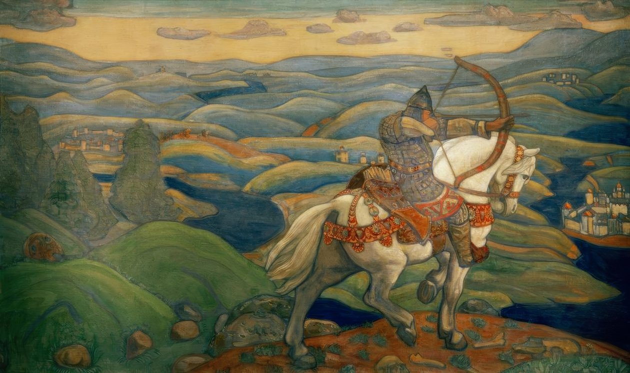 Ilja Muromets alkotó: Nikolai Konstantinowitsch Roerich
