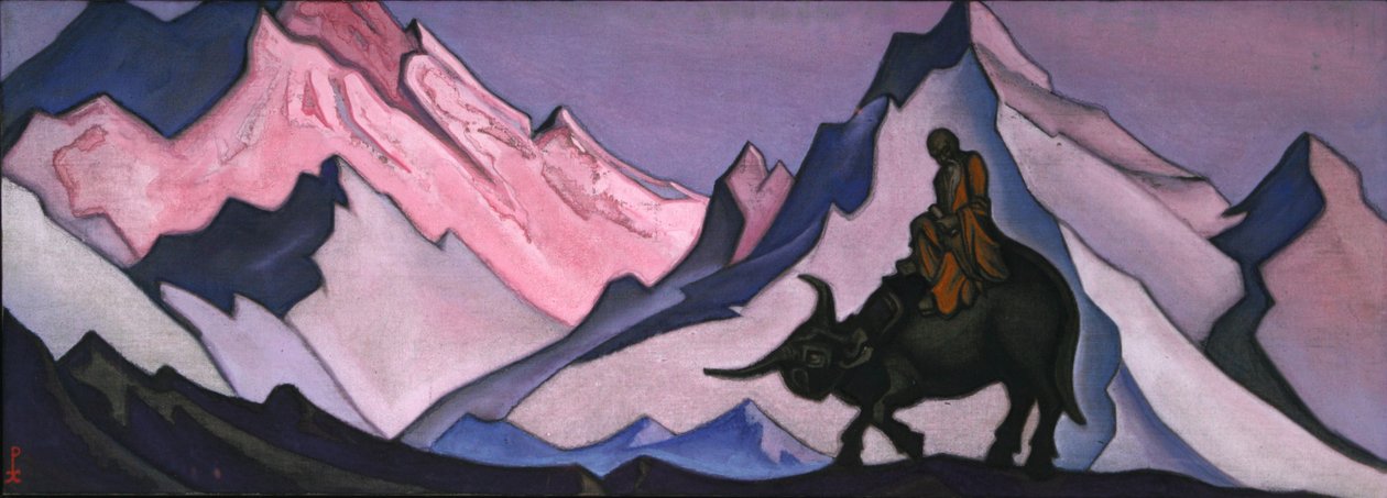 Laoszi karakterek, 1943 alkotó: Nikolai Konstantinowitsch Roerich