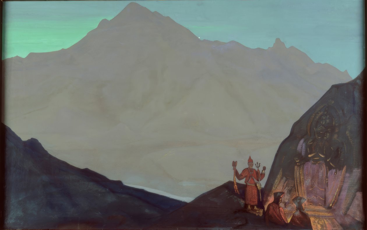 N.K.Roerich, Chenrezig, Nyugat-Tibet alkotó: Nikolai Konstantinowitsch Roerich