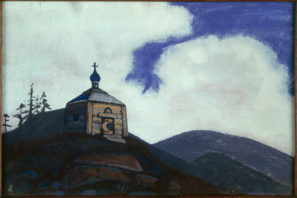 N.K. Roerich, Radonezhi Szent Szergiusz kápolna alkotó: Nikolai Konstantinowitsch Roerich