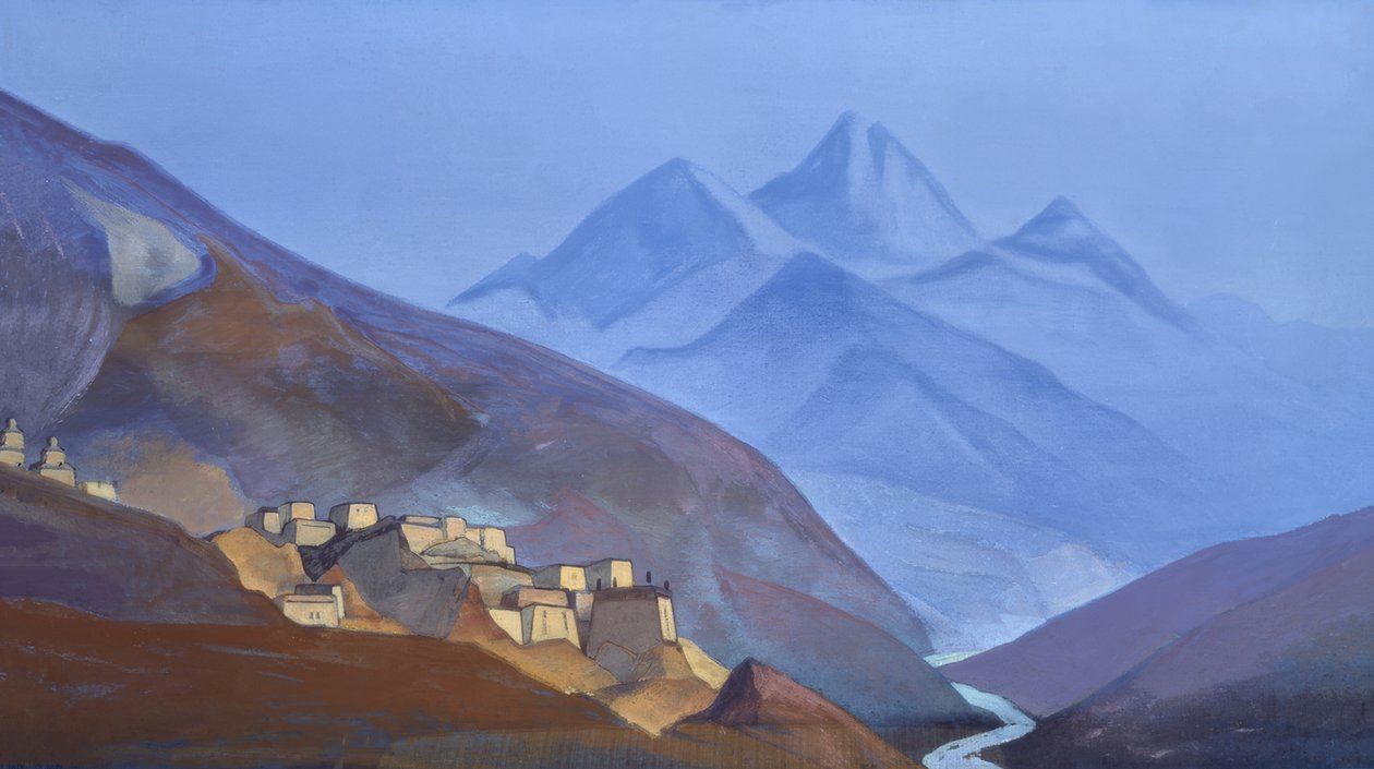No.K.Roerich, Lahaul, Késő Himalája alkotó: Nikolai Konstantinowitsch Roerich