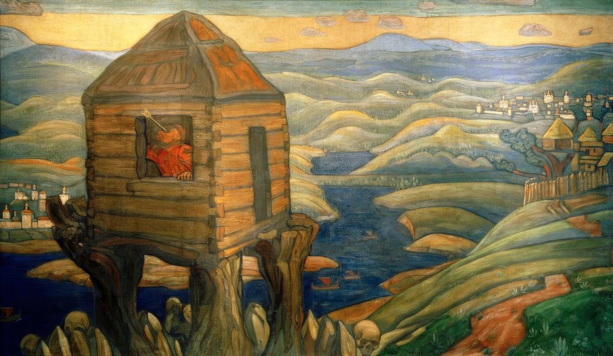 N.K. Roerich, rabló csalogány alkotó: Nikolai Konstantinowitsch Roerich