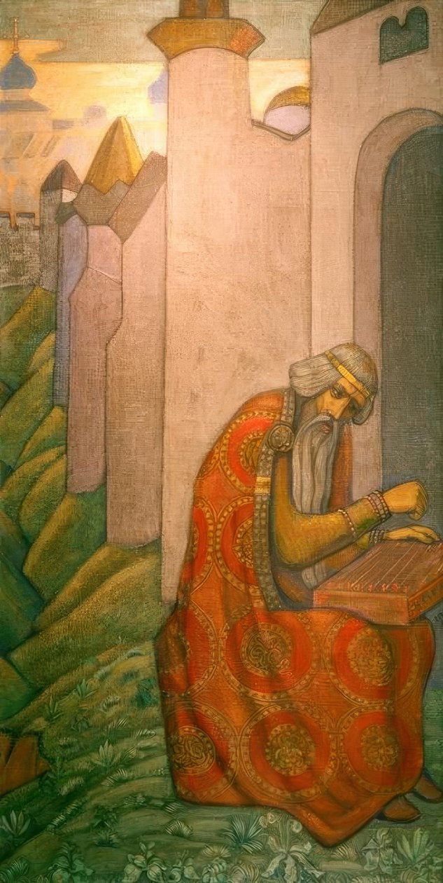 N.K. Roerich, szláv költő (bayan) alkotó: Nikolai Konstantinowitsch Roerich