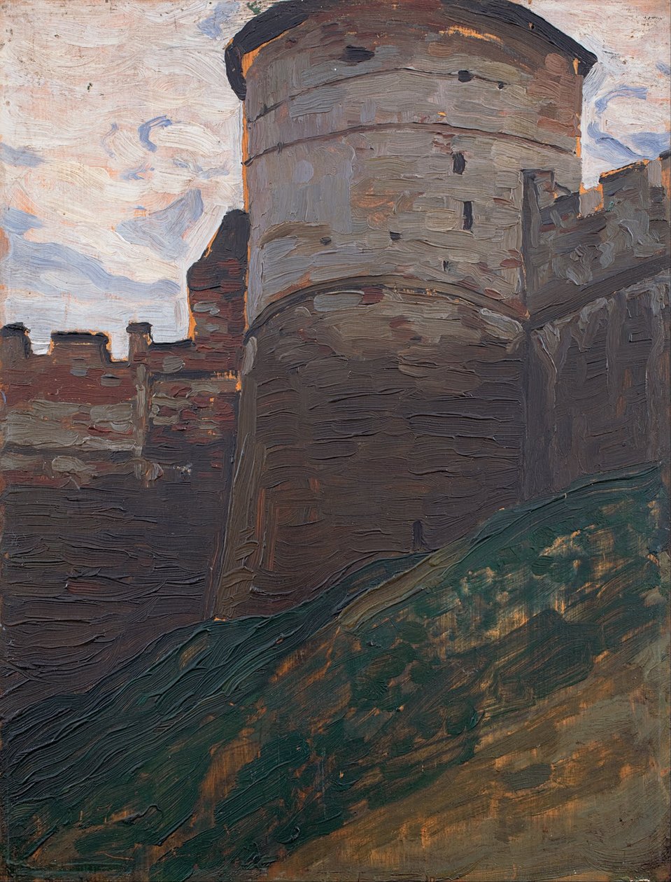 Az erőd tornya. Nyizsnyij Novgorod, 1903 alkotó: Nikolai Konstantinowitsch Roerich
