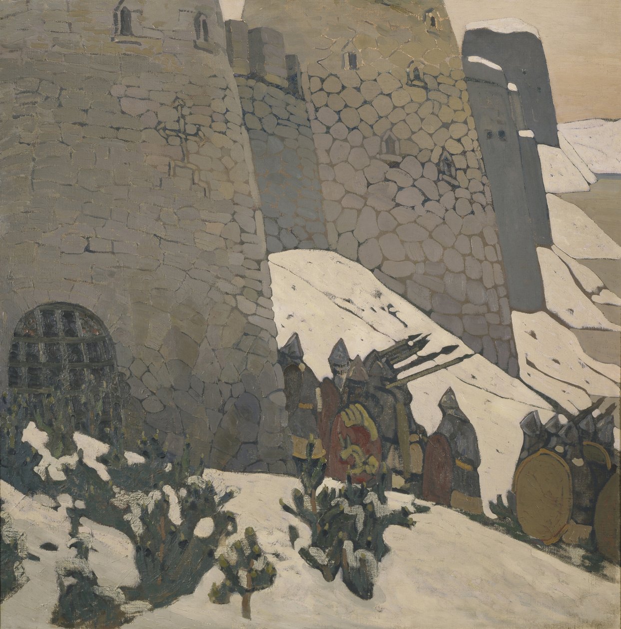 Az óra, 1905 alkotó: Nikolai Konstantinowitsch Roerich