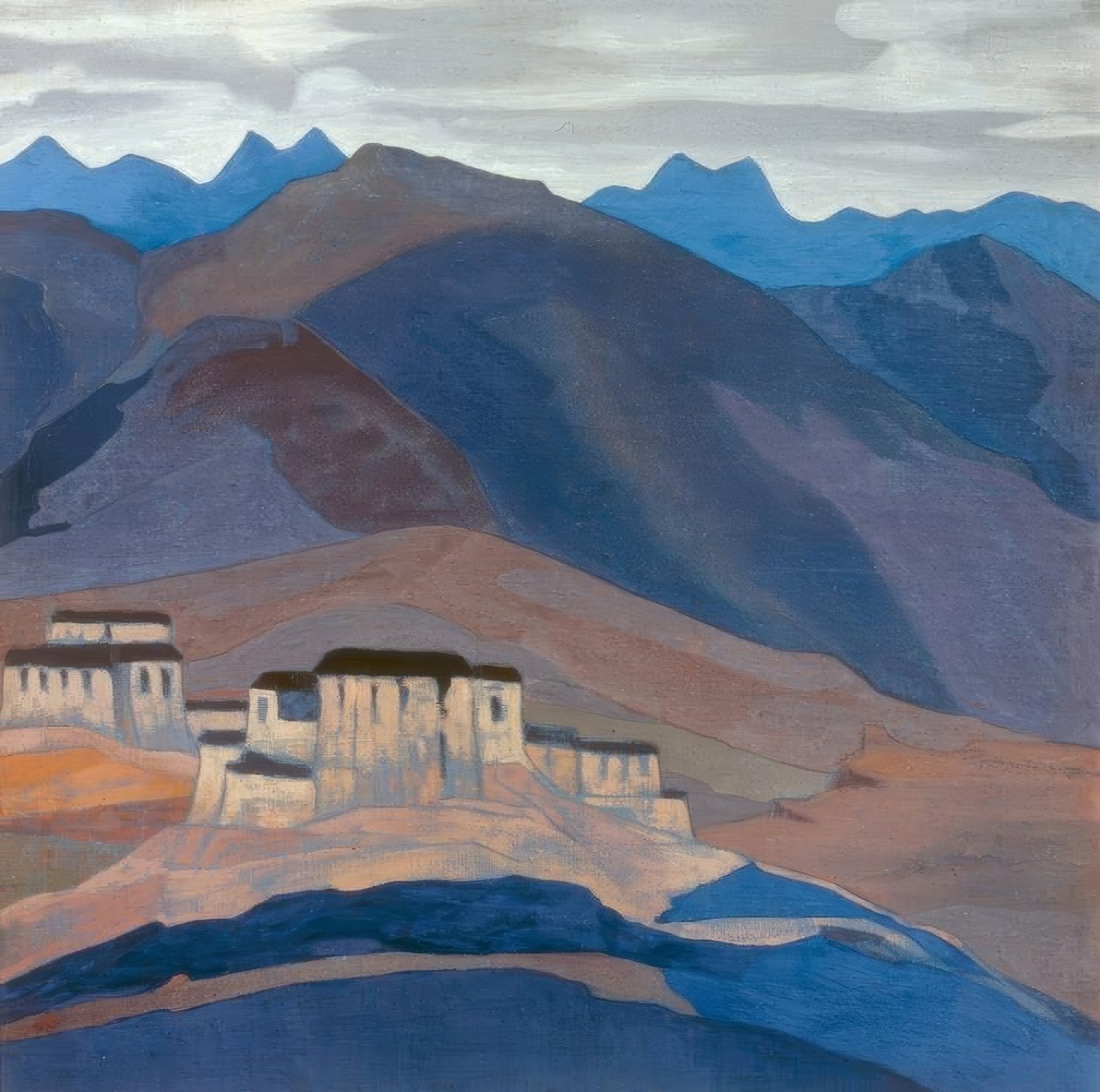 tibeti kolostor alkotó: Nikolai Konstantinowitsch Roerich