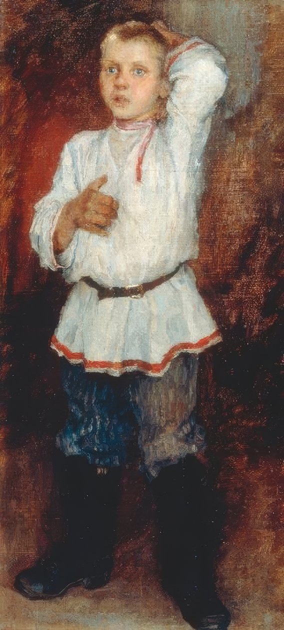 Falusi fiú alkotó: Nikolai P. Bogdanow Bjelski
