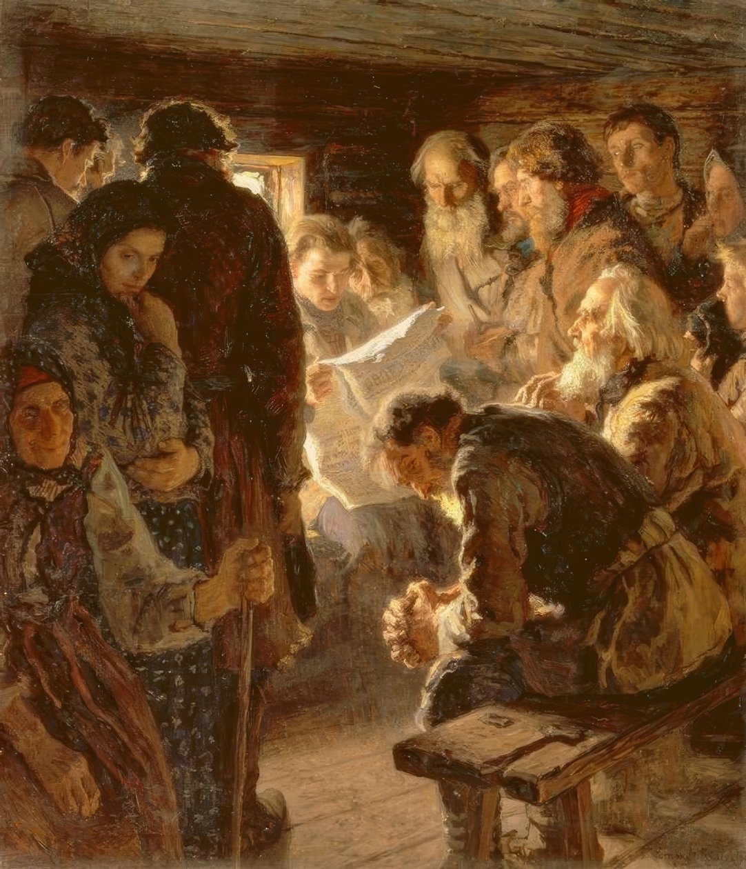 Hírek a hadszínházból alkotó: Nikolai P. Bogdanow Bjelski