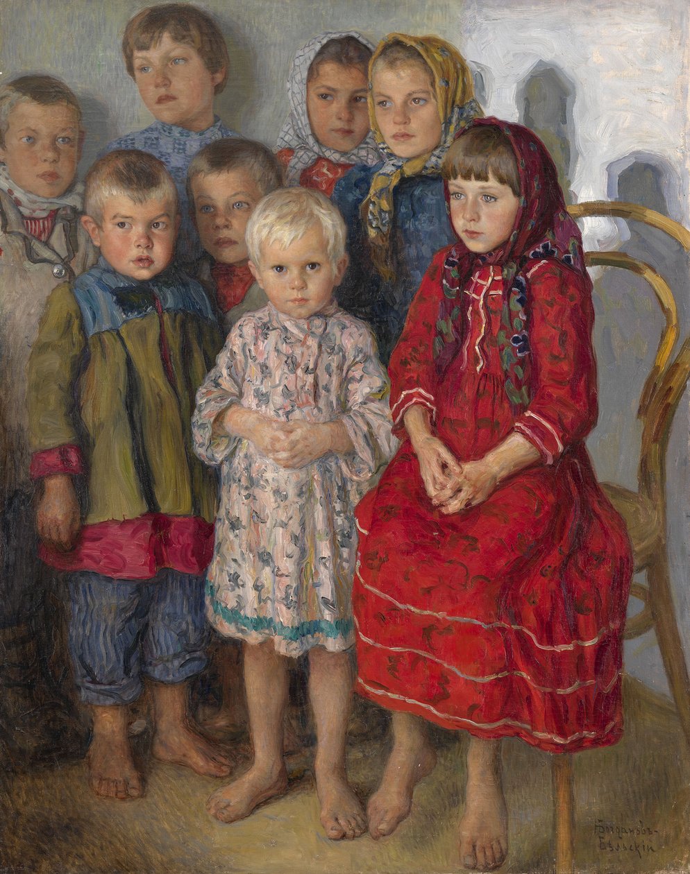 Felvételi nap alkotó: Nikolai Petrovich Bogdanov Belsky