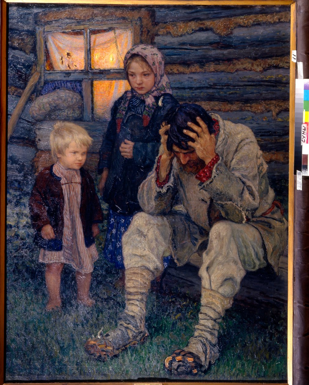 Deuil - Bogdanov-Belsky, Nyikolaj Petrovics (1868-1945) Gyászolaj, vászon 1909 Regionális Művészeti Múzeum, Sumy 141x106 alkotó: Nikolai Petrovich Bogdanov Belsky