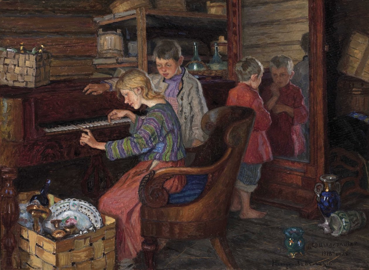 Nyikolaj Petrovics (1868-1945) Bogdanov-Belszkij szocializációja alkotó: Nikolai Petrovich Bogdanov Belsky