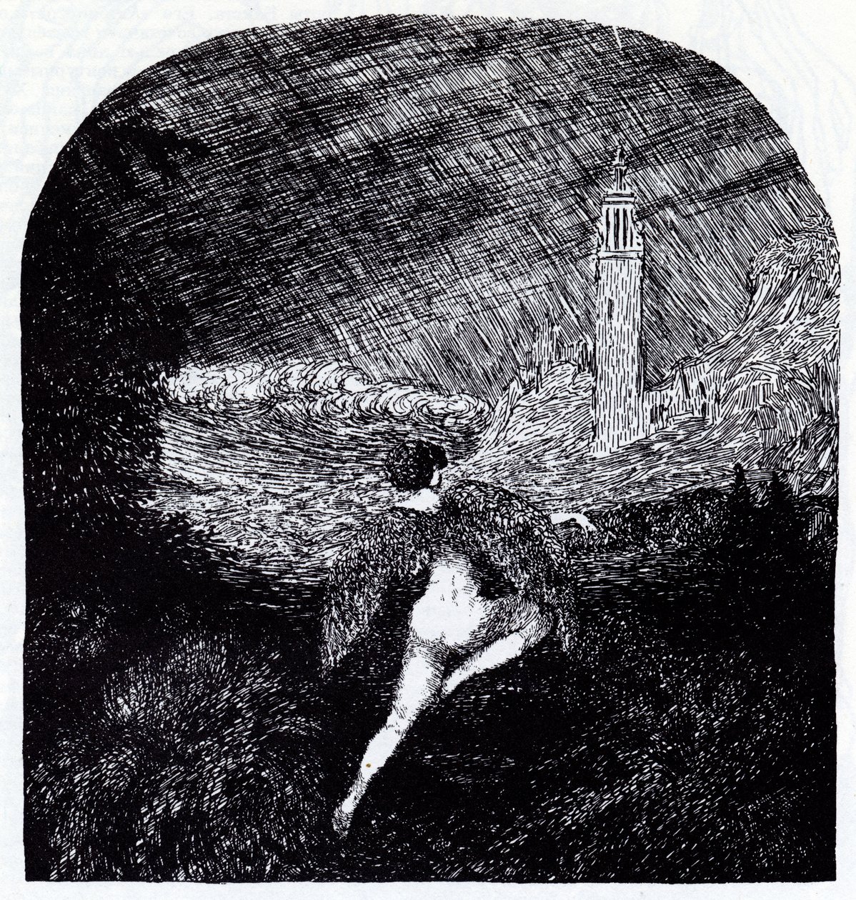 Romantika. Vesy The Balance szimbolista magazin, 1905 alkotó: Nikolai Petrovich Feofilaktov
