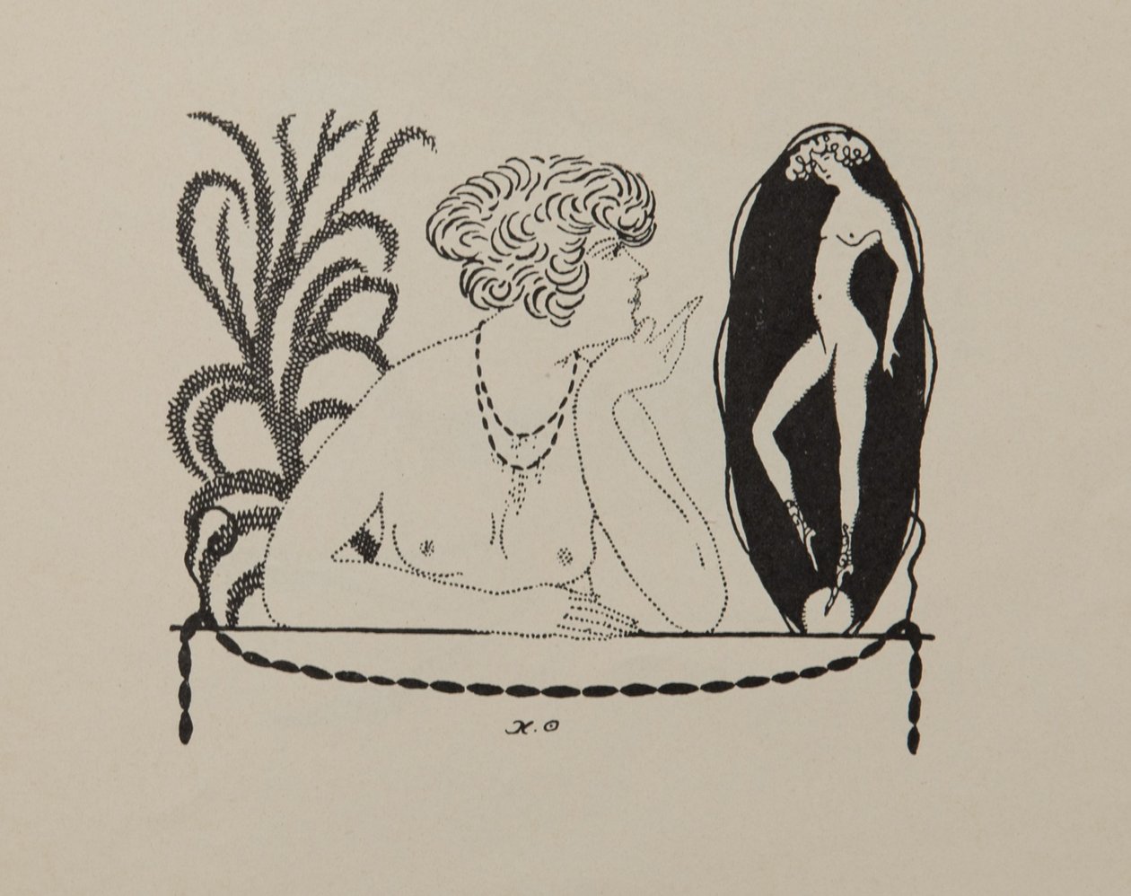 Vignetta, 1906 alkotó: Nikolai Petrovich Feofilaktov