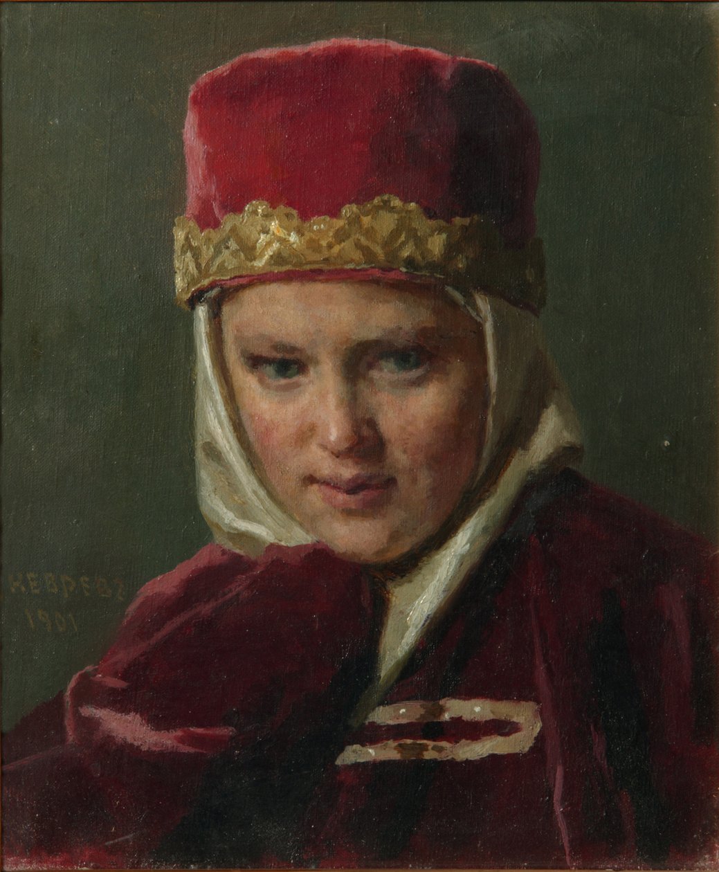 Bojár felesége, 1901 alkotó: Nikolai Vasilyevich Nevrev