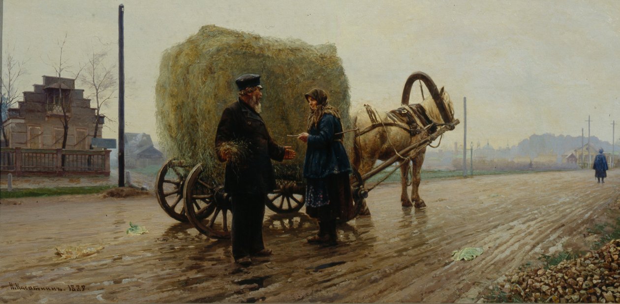 üzlet, 1889 alkotó: Nikolaj Alekseevich Kasatkin