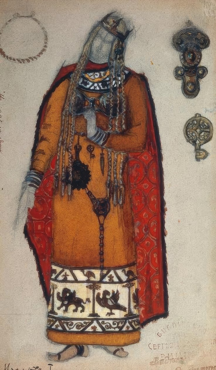 Wagner, Isolde / Roerich figura alkotó: Nikolai Konstantinowitsch Roerich