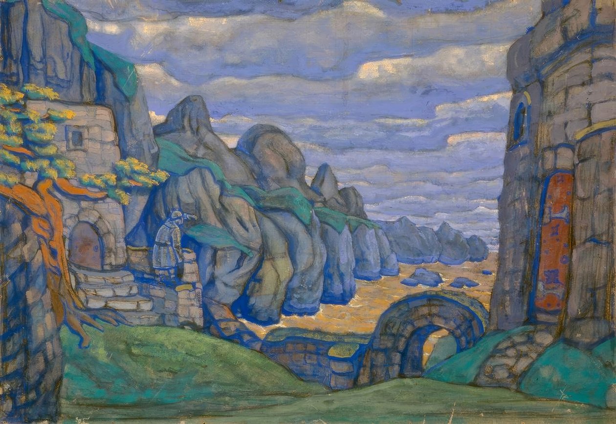 Wagner, Tristan / Roerich színpada alkotó: Nikolai Konstantinowitsch Roerich