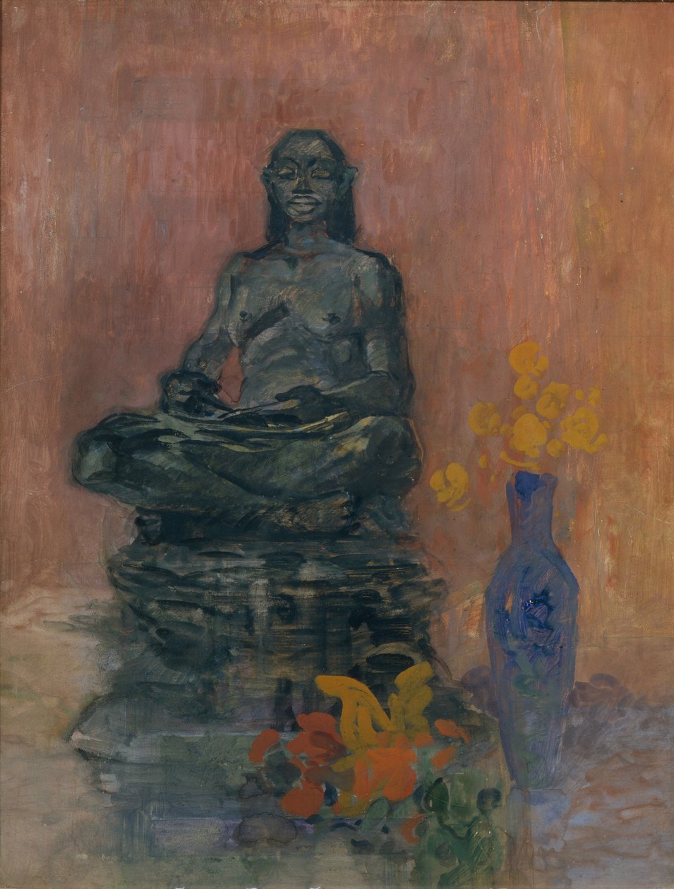 Egy hindu isten, 1900-as évek alkotó: Nikolaj Nikolaevic Sapunov