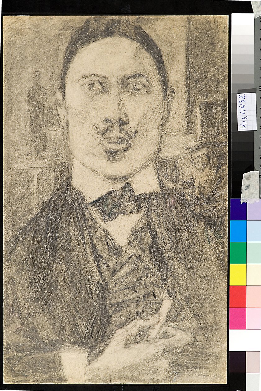 Nyikolaj Nyikolajevics Sapunov (Szapunov) portréja (1880-1912) - Petr Ignatievich Bromirsky nővér (1886-1920) alkotó: Nikolaj Nikolaevic Sapunov