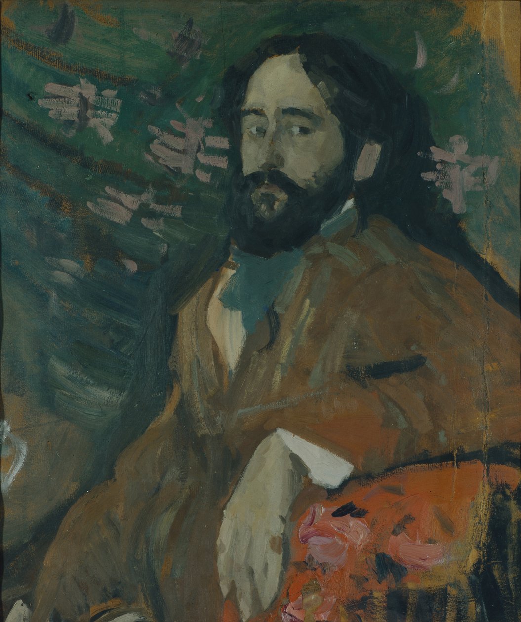 Nikolay Milioti festő portréja 1874-1962, 1908 alkotó: Nikolaj Nikolaevic Sapunov