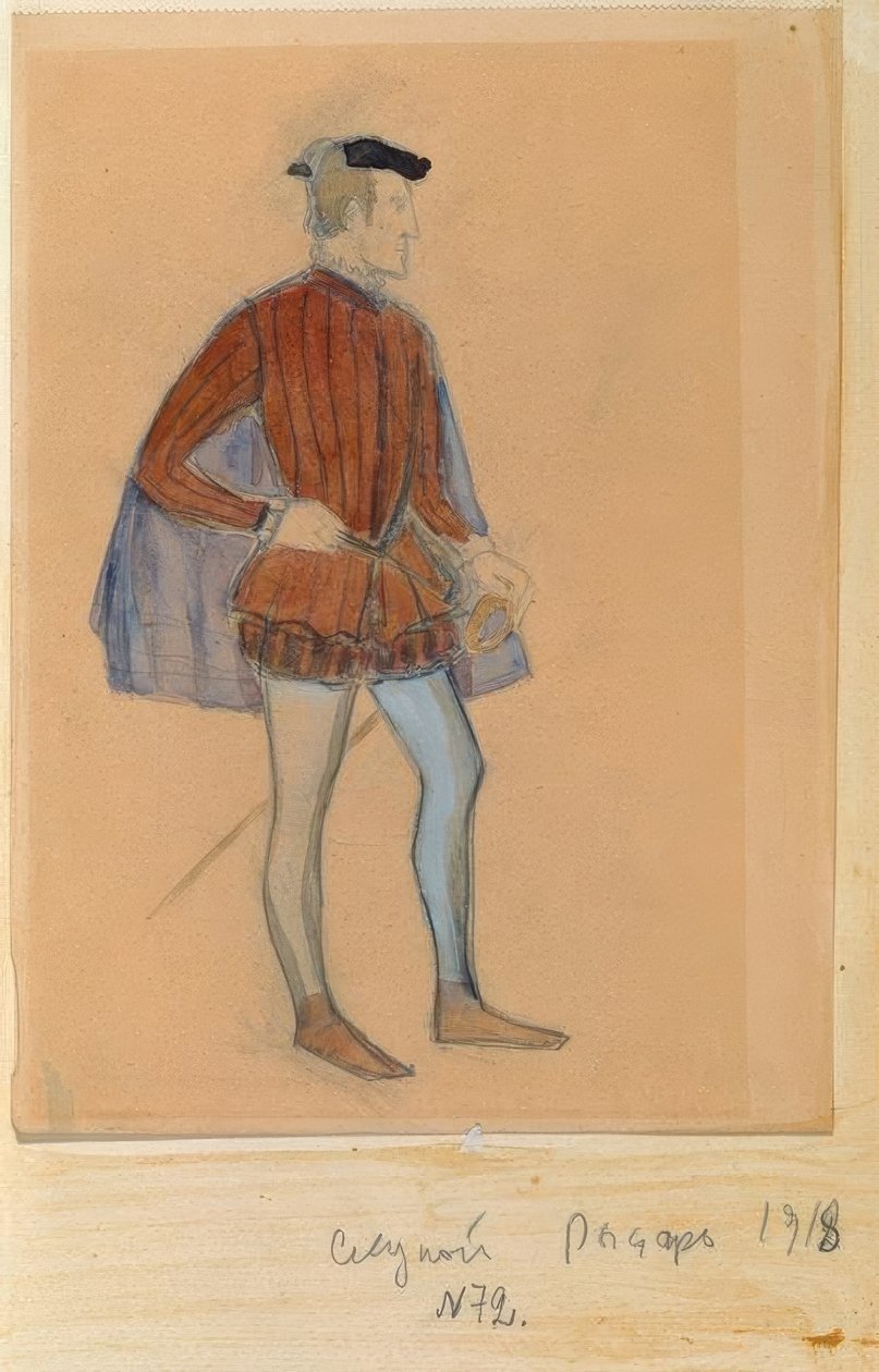 Albert bárók figurája alkotó: Nikolaj Pawlowitsch Uljanow