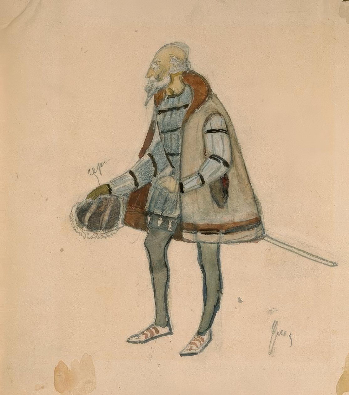 Johann herceg figurája alkotó: Nikolaj Pawlowitsch Uljanow