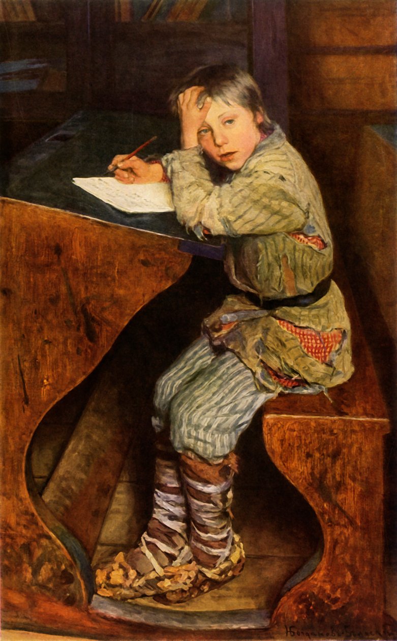 „Tanulmány az életből”, 1903, 1965. alkotó: Nikolaj Petrovic Bogdanov Bel