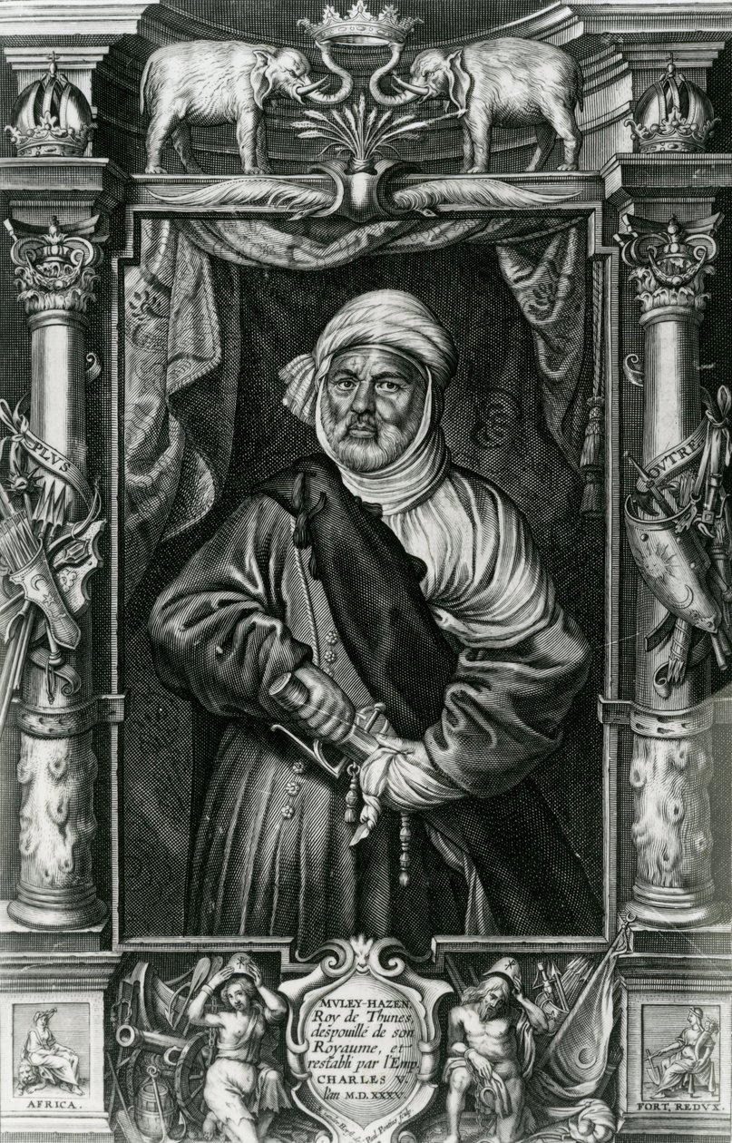 Abu l-Hasan Ali, más néven Muley Hacén, 1535 alkotó: Nikolaus van der Horst