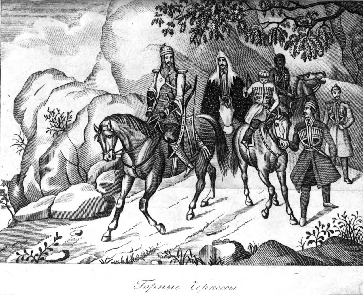 Hegyi cseresznye a Kaukázus című könyv könyvéből, és a hegyek lakják modern állapotukban alkotó: Nikolay Danilevsky