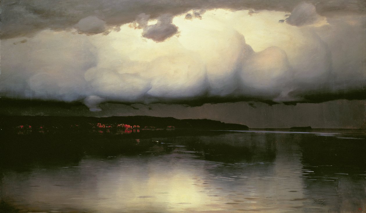 Elcsendesedett, 1890 alkotó: Nikolay Nikanorovich Dubovskoy