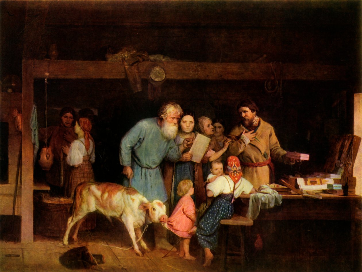 „Ofena, a boltos”, 1865, 1965. alkotó: Nikolay Koshelev