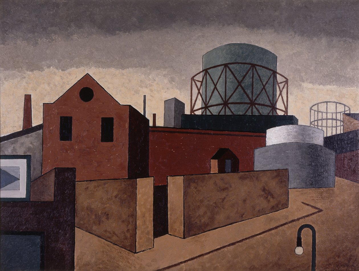 Gas House kerület alkotó: Niles Spencer