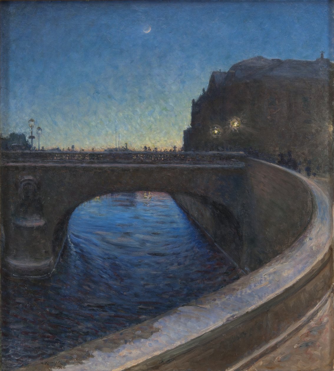 Március este, 1900 alkotó: Nils Kreuger