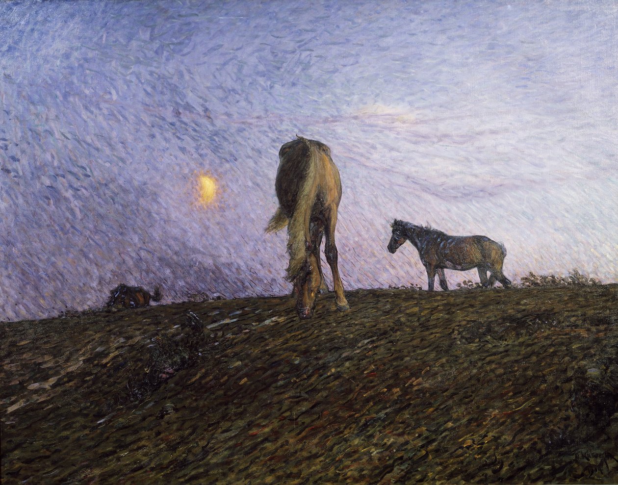 Éjszaka, 1904 alkotó: Nils Kreuger