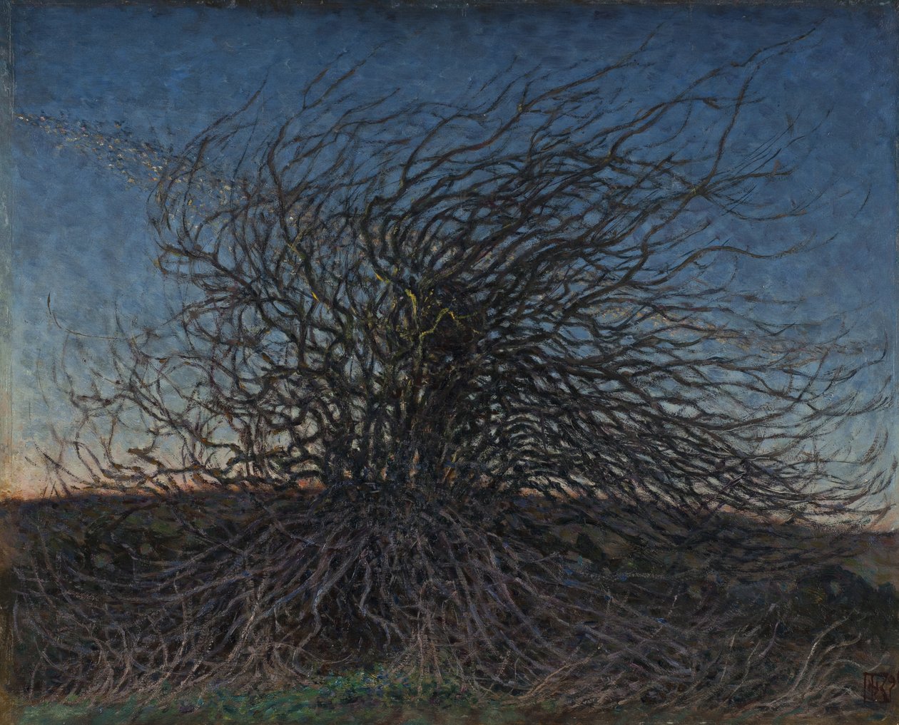 Tavasz este, 1896 alkotó: Nils Kreuger