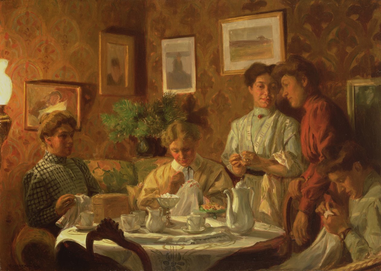 A varrócsoport, 1909 alkotó: Nils Larson