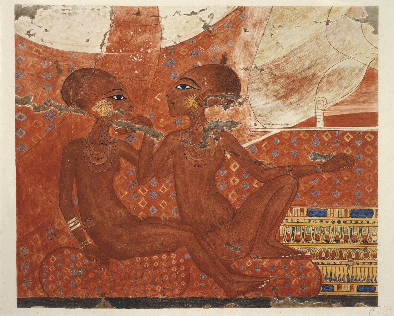 Ősi egyiptomi festészet, írta Nina M. Davies,1936 alkotó: Nina de Garis Davies