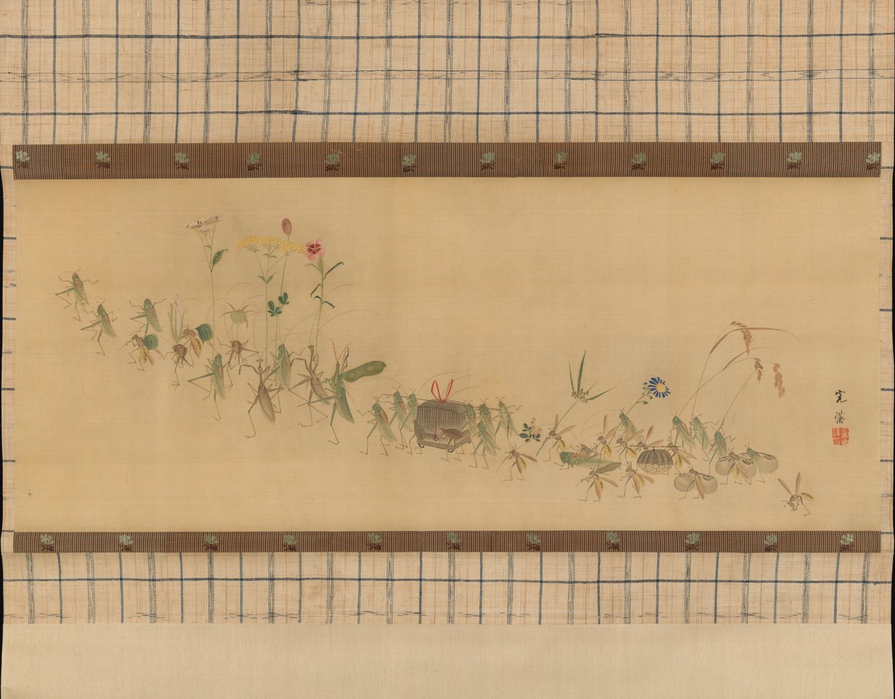 Rovarmenet, XIX. alkotó: Nishiyama Kan