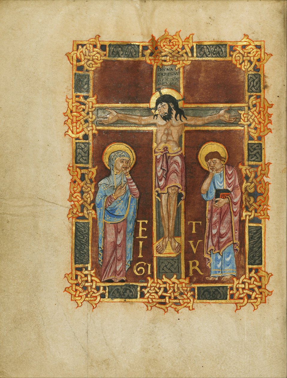 A keresztre feszítés alkotó: Nivardus of Milan