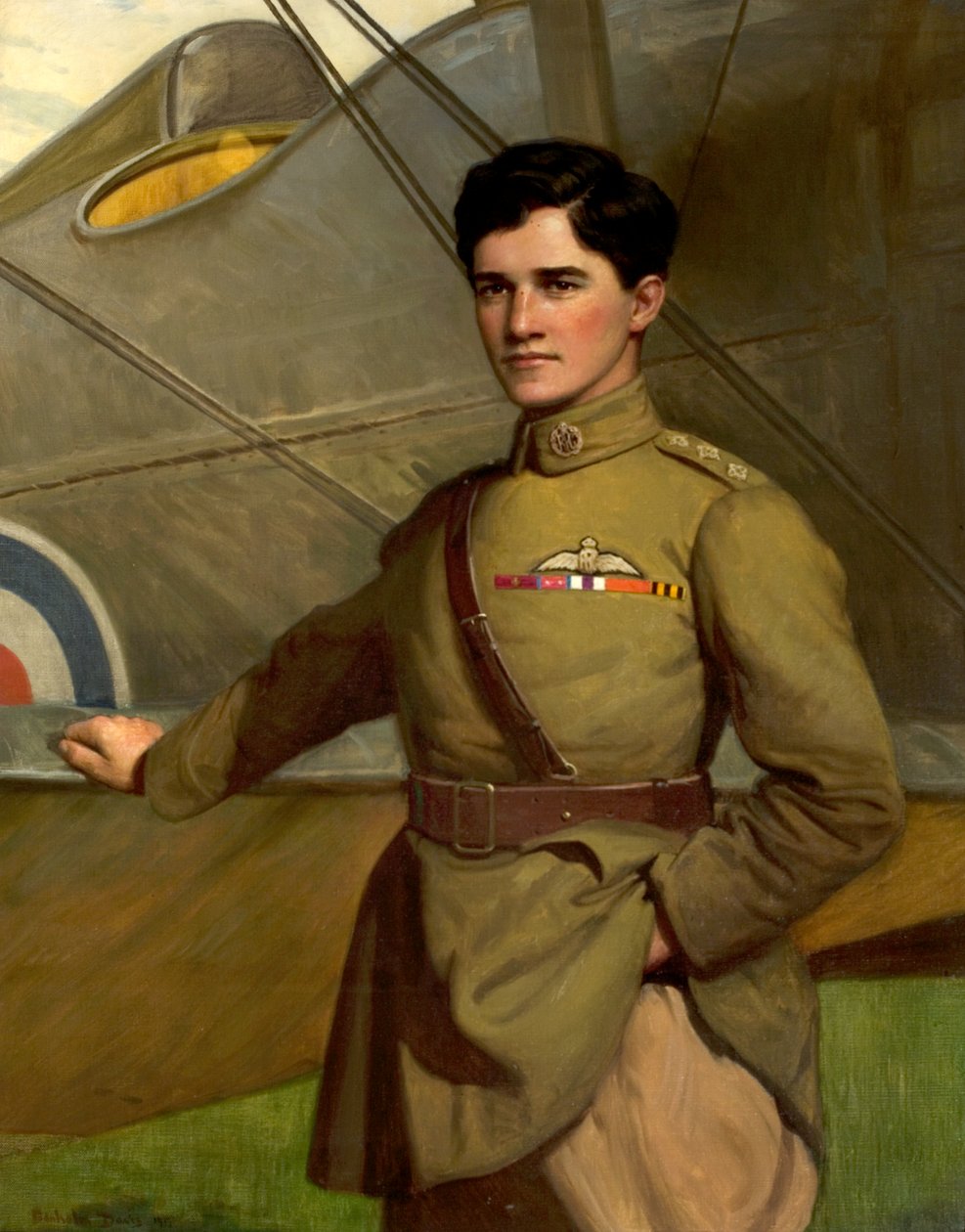 Albert Ball kapitány alkotó: Noel Denholm Davis