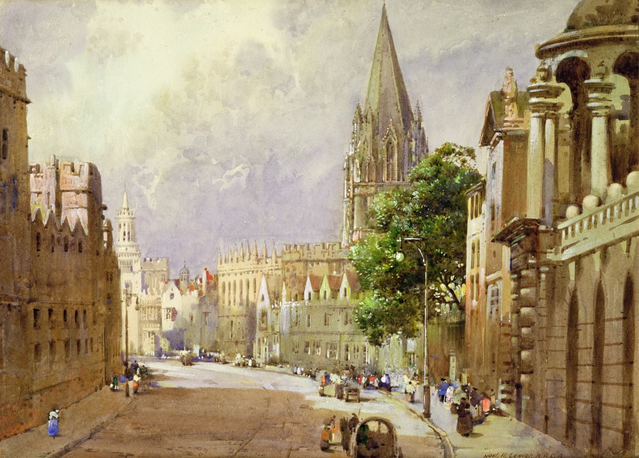 A High Street, Oxford alkotó: Noel Harry Leaver